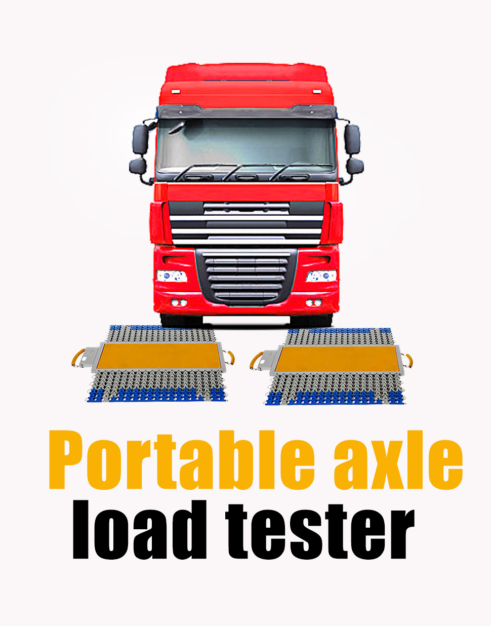 Portable axle load tester